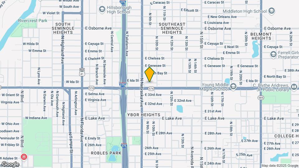 911 E Ida St-Unit -Apt A Mapa y Detalles de la Ubicación