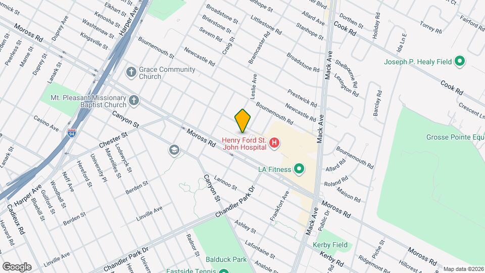 21825 McCormick St Map and Location Details