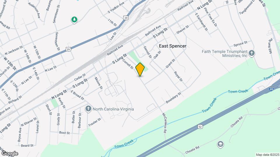 310 N Correll St Map and Location Details