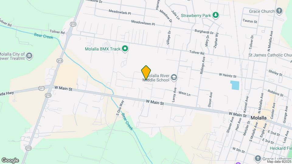 856 Bear Creek Dr Map and Location Details