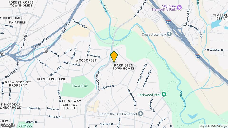 1330 Park Glen Dr Map and Location Details
