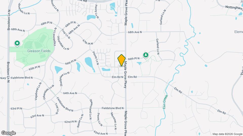 6536 Merrimac Ln N Mapa y Detalles de la Ubicación