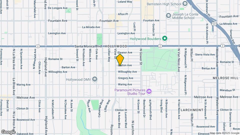 6040-6042 Barton Ave Map and Location Details