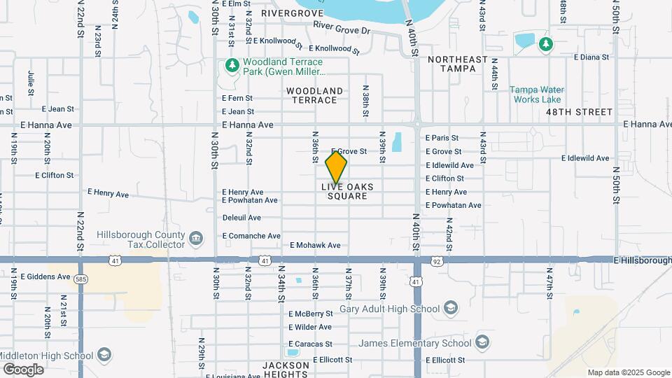 3616 E Henry Ave Map and Location Details
