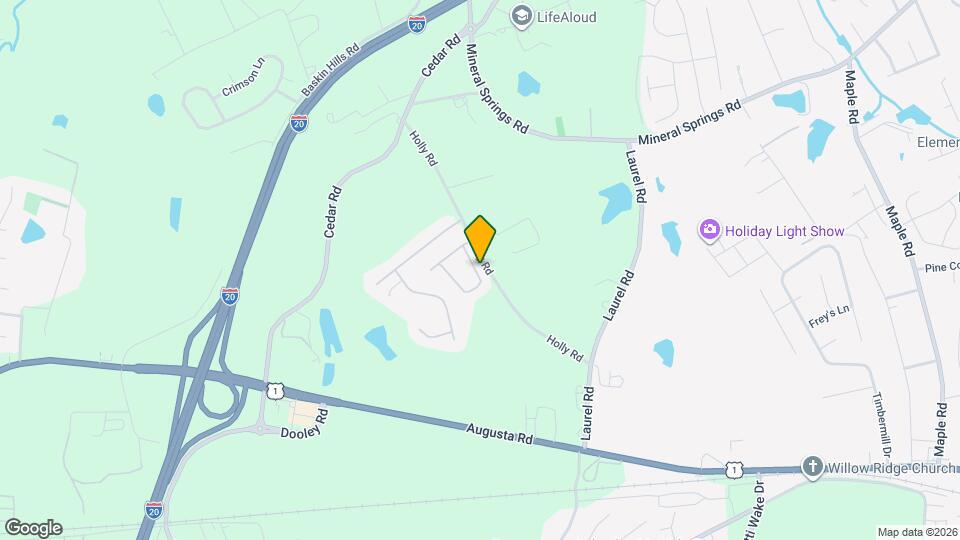 129 Crickhollow Cir Map and Location Details