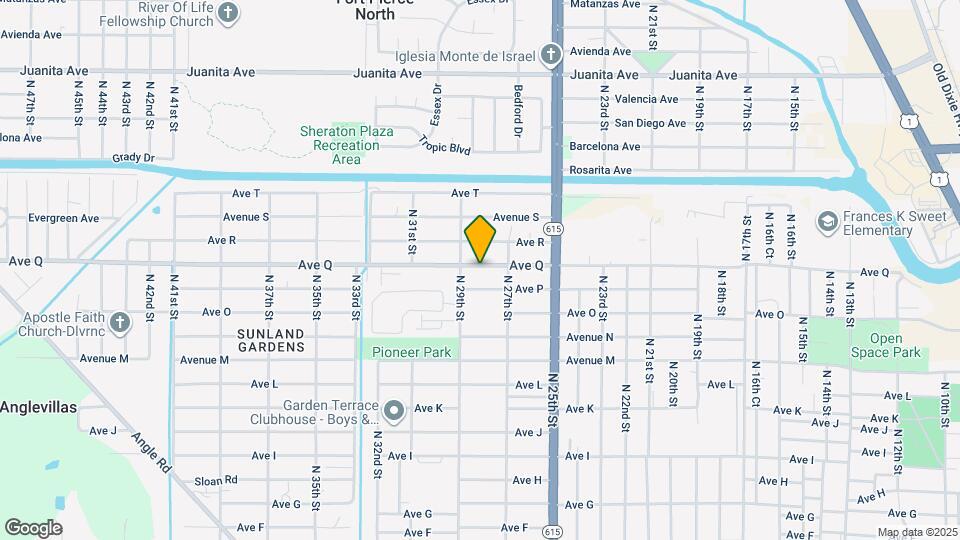 2801 Ave Q Map and Location Details