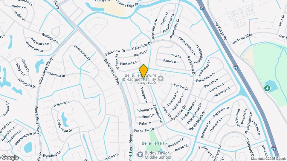 166 Palmwood Dr Map and Location Details
