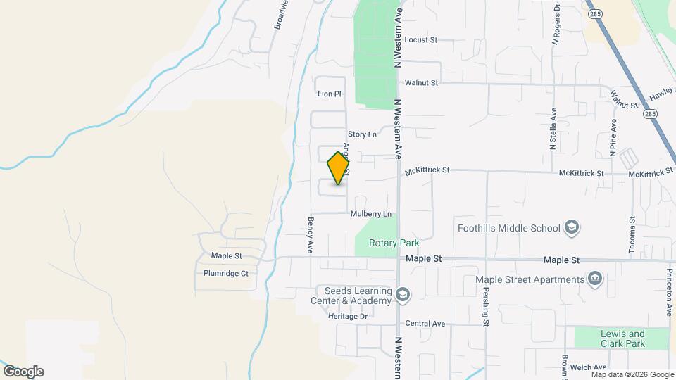 1904 Leavenworth Pl Map and Location Details