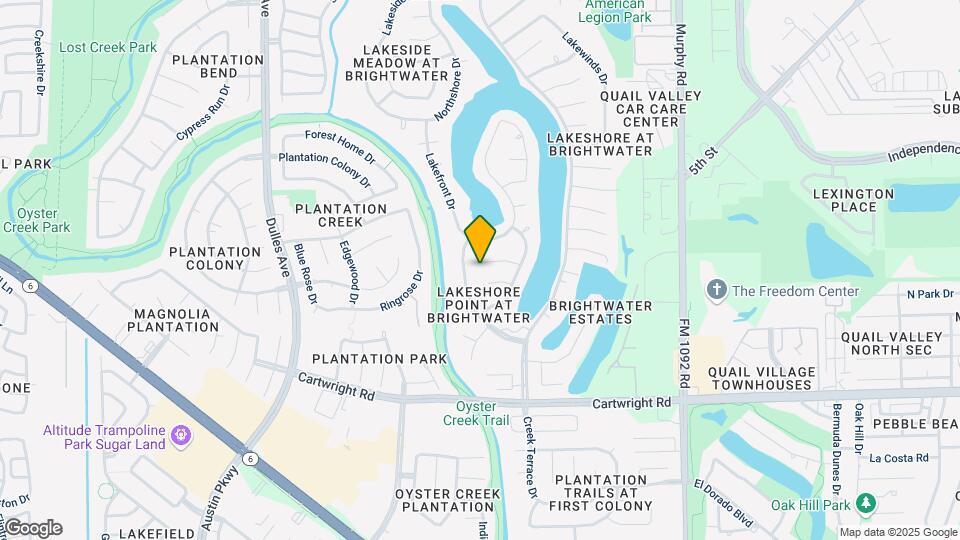 4231 Lake Terrace Ct Map and Location Details