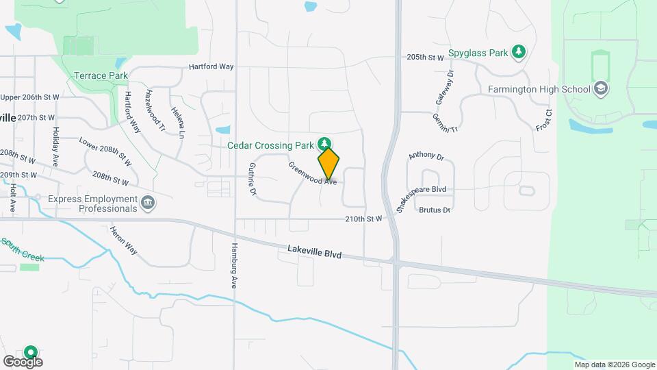 20904 Greenwood Ct Map and Location Details