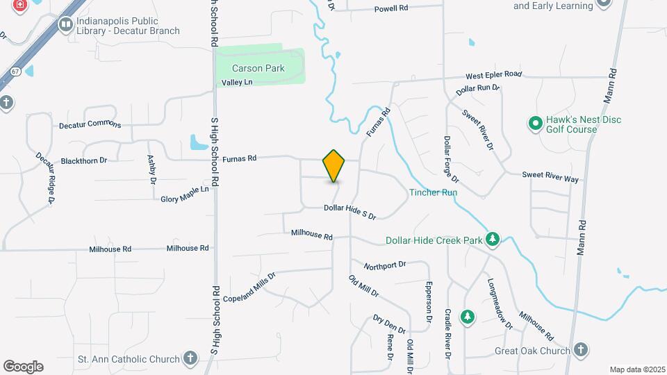 5804 Coppock Ln Map and Location Details