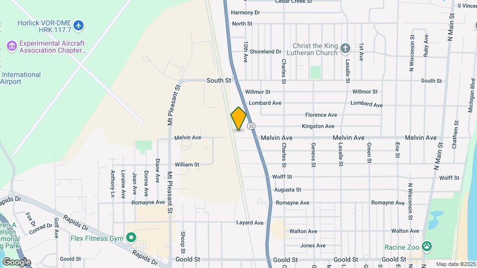1534 Melvin Ave Mapa y Detalles de la Ubicación