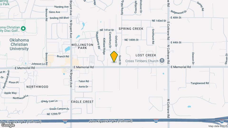 13707 Oxford Dr Map and Location Details