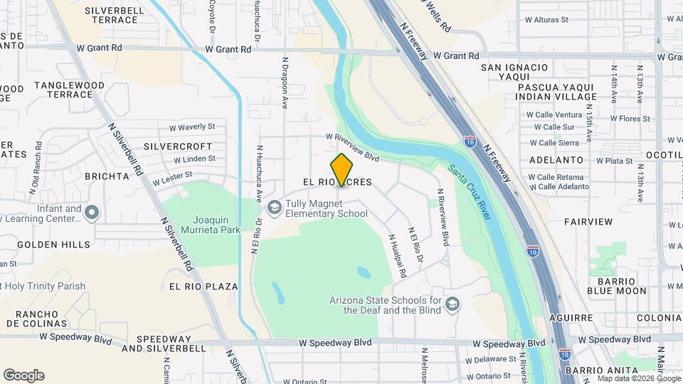 1616 N Mohave Ave Map and Location Details