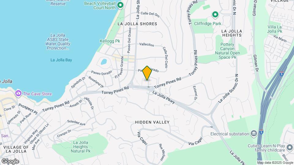 2368 Torrey Pines Rd Map and Location Details