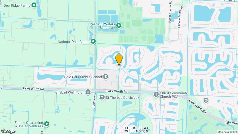 3848 Miramontes Cir Mapa y Detalles de la Ubicación