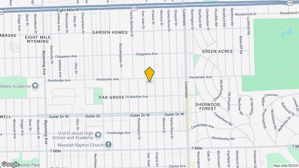 19788 San Juan Dr Map and Location Details