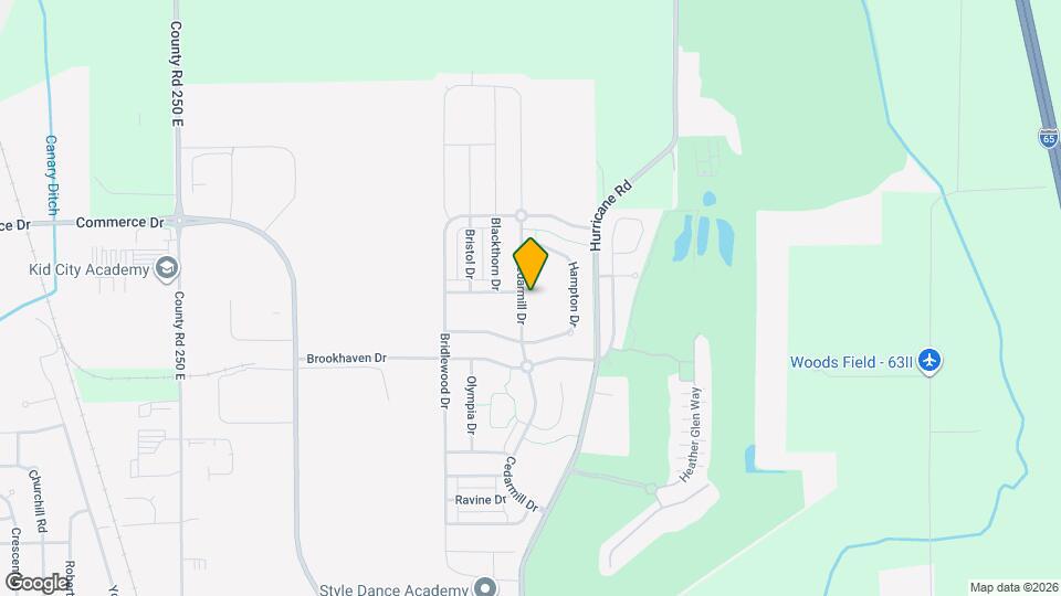 2293 Cedarmill Dr Map and Location Details