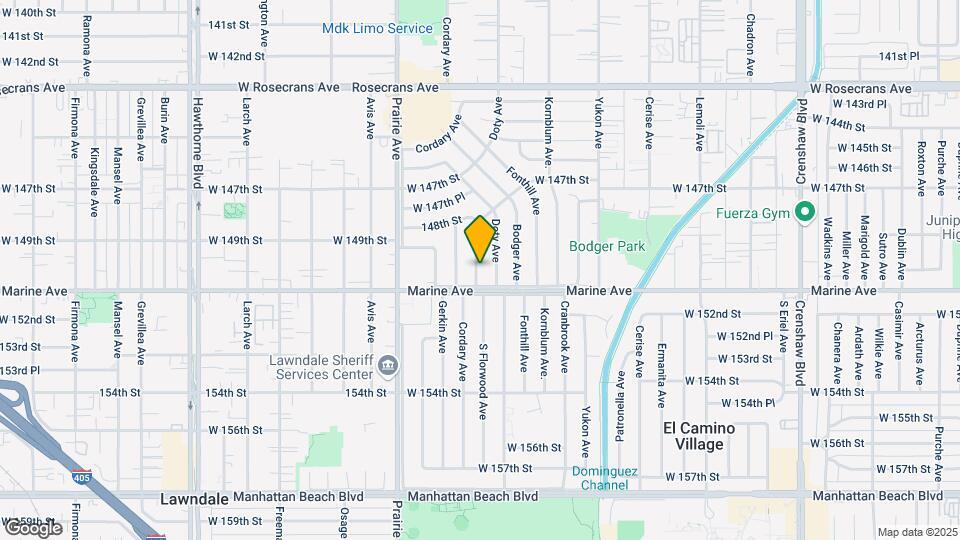 15006 Florwood Ave Map and Location Details