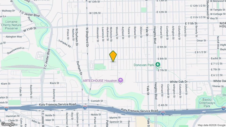 760 Nicholson St Mapa y Detalles de la Ubicación