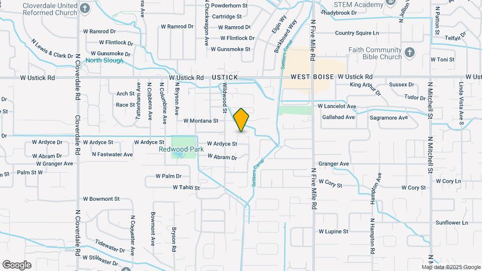 2800 N Fayette Pl Map and Location Details