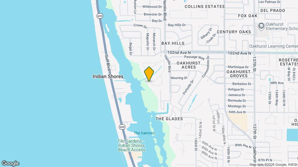 9860 Indian Key Trail Map and Location Details