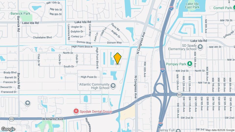 223 E Coral Trace Cir, Unit 403 Map and Location Details