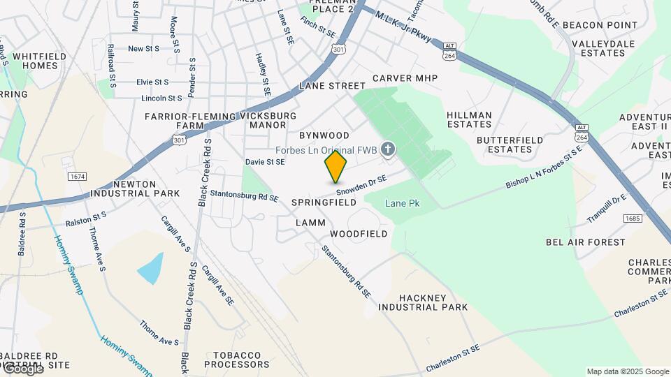 1713 Snowden Dr SE Map and Location Details