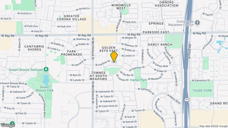 3818 W Harrison St Map and Location Details