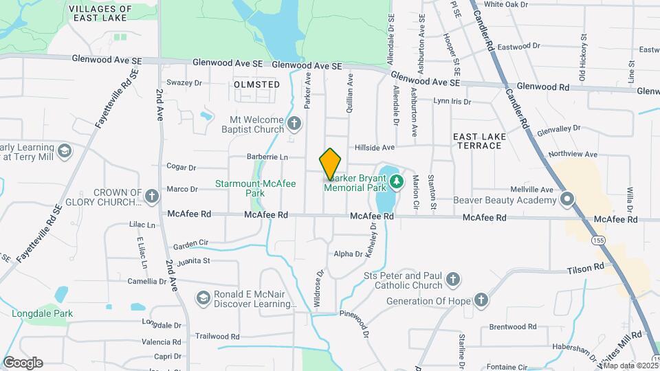 656 Daniel Ave Map and Location Details