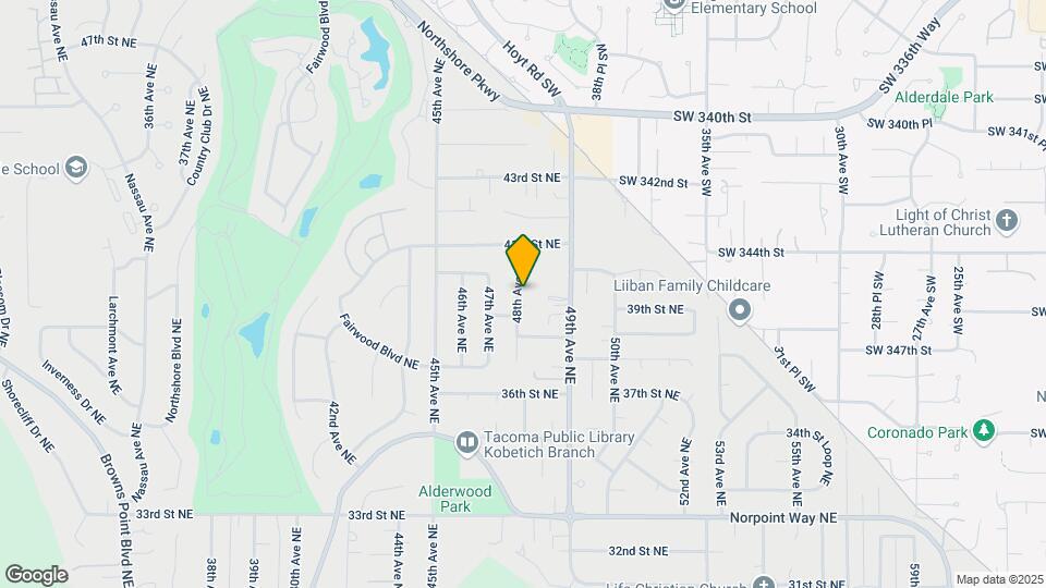 3913 48th Ave NE Map and Location Details