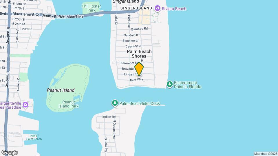 201 Inlet Way Map and Location Details