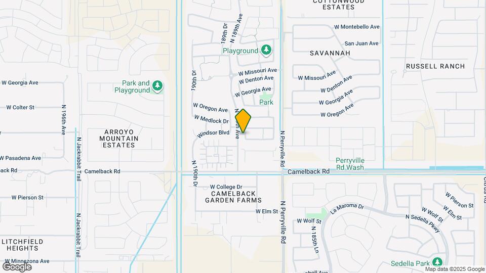 5154 N 188th Ln Map and Location Details