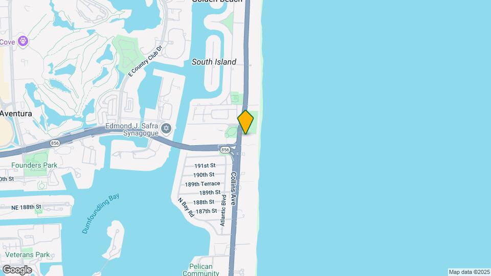 19201 Collins Ave Map and Location Details