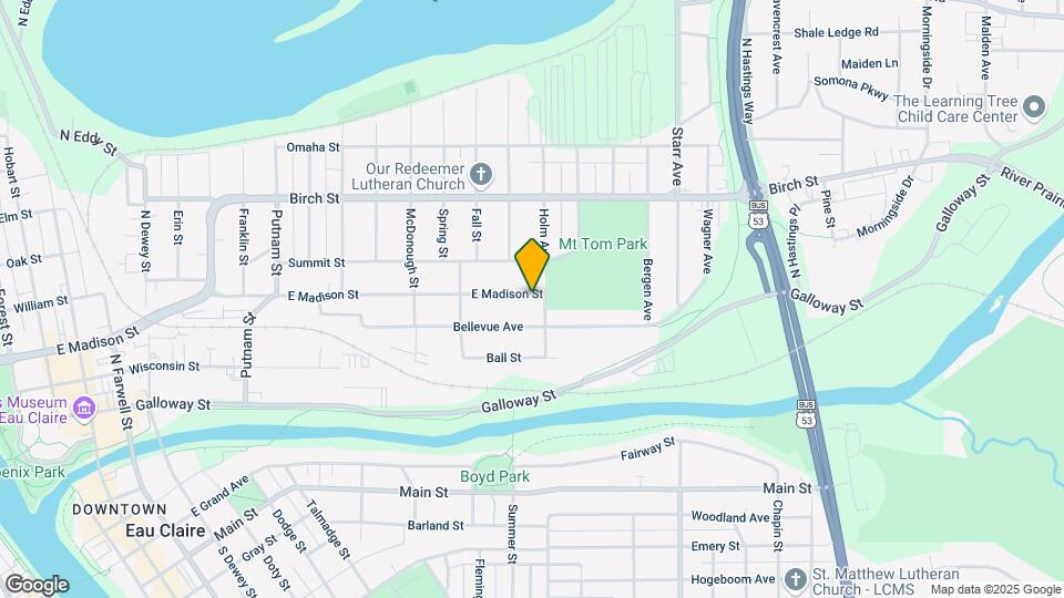 1563 E Madison St Map and Location Details