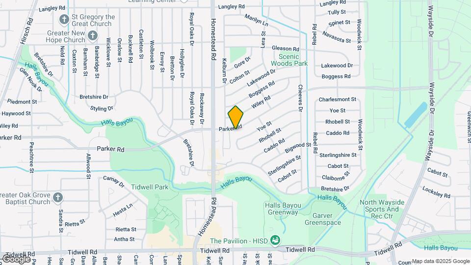 7212 Parker Rd Map and Location Details