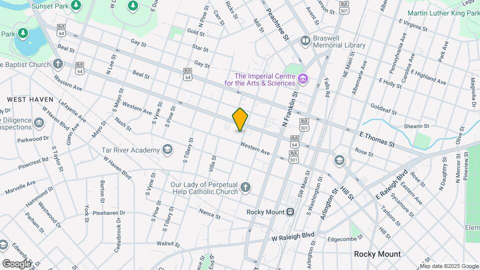 118 S Grace St Map and Location Details