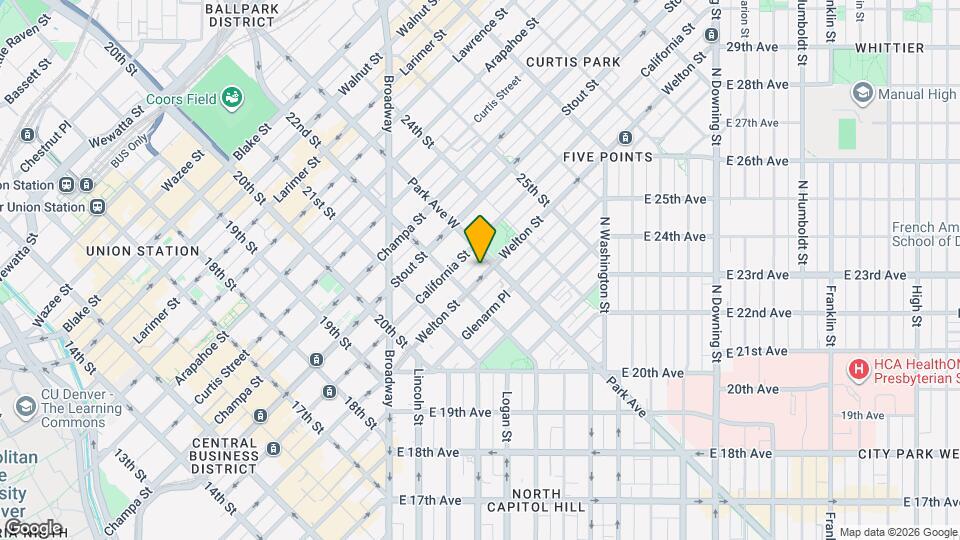 600 Park Ave W, Unit A4 Mapa y Detalles de la Ubicación