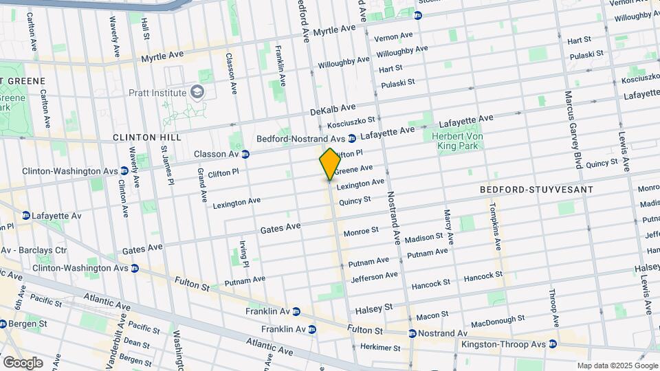 397 Greene Ave Map and Location Details