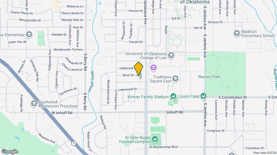 724 Birch Dr Map and Location Details