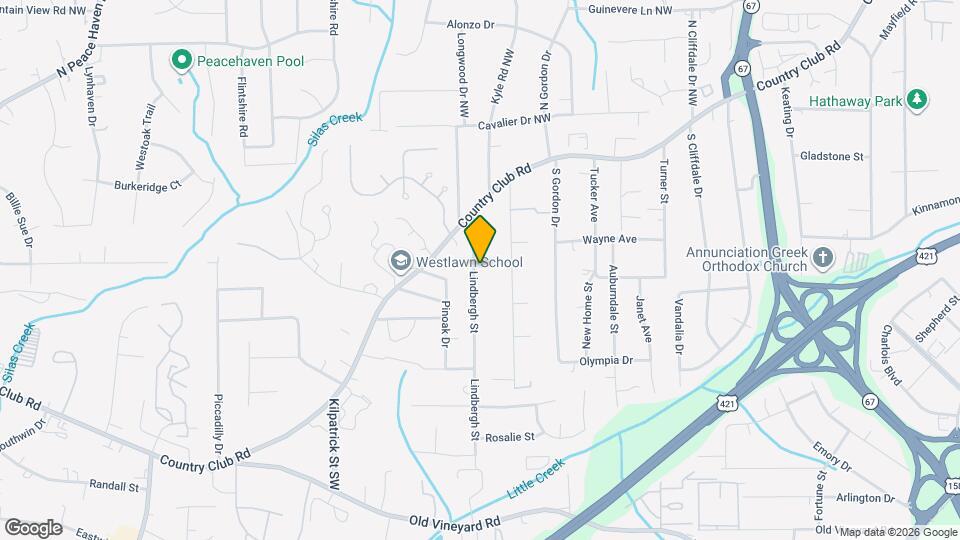 129 Lindbergh St Map and Location Details