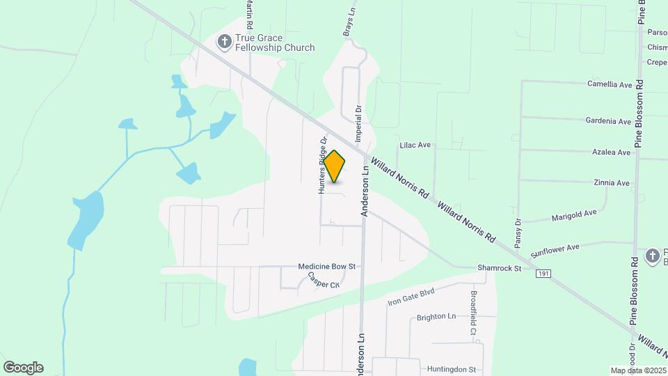 5268 Deerfoot Ln Map and Location Details