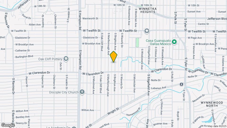 925 S Brighton Ave Map and Location Details