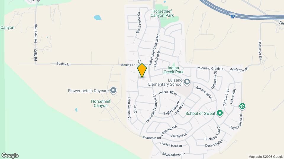 13157 Roan Cir Mapa y Detalles de la Ubicación