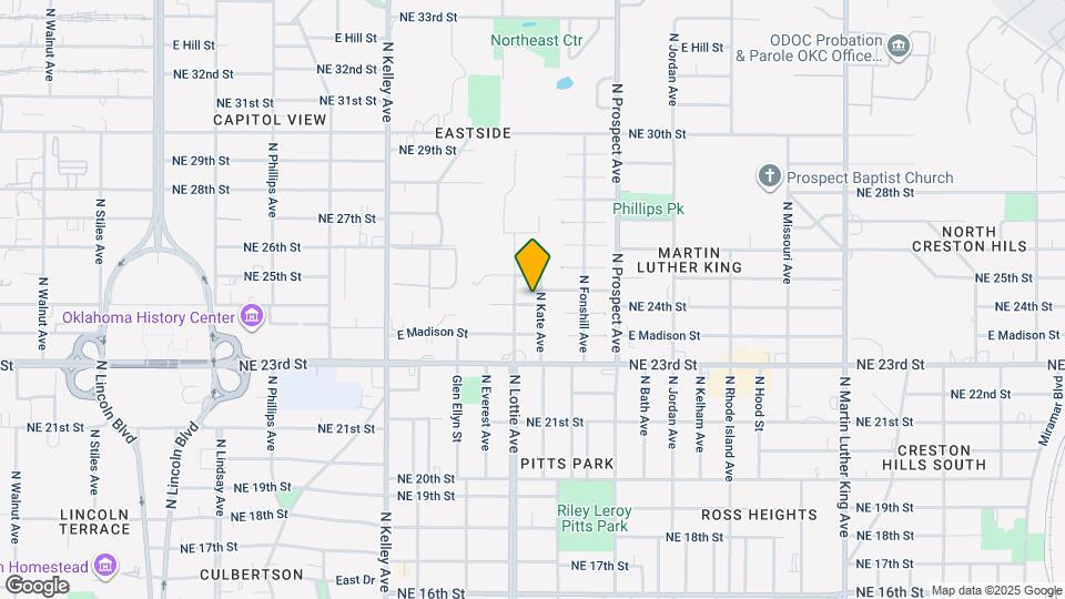 1313 NE 24th St Map and Location Details
