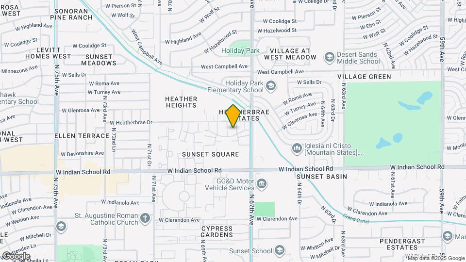 4240 N 67th Ln Map and Location Details