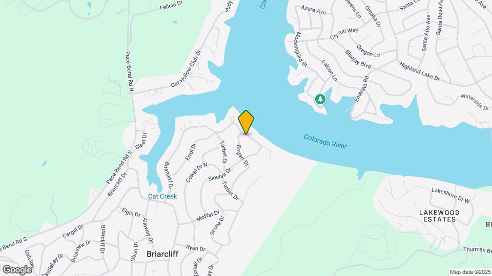 21825 Briarcliff Dr Map and Location Details