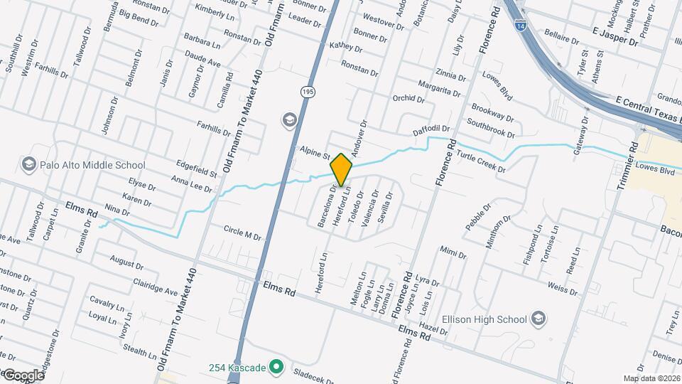 3205a Hereford Ln Map and Location Details