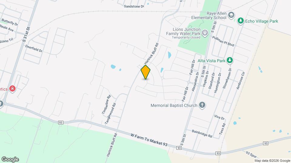 703 Rivington Dr Map and Location Details