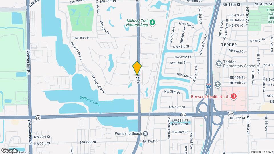 3965 NW 9th Ave Map and Location Details